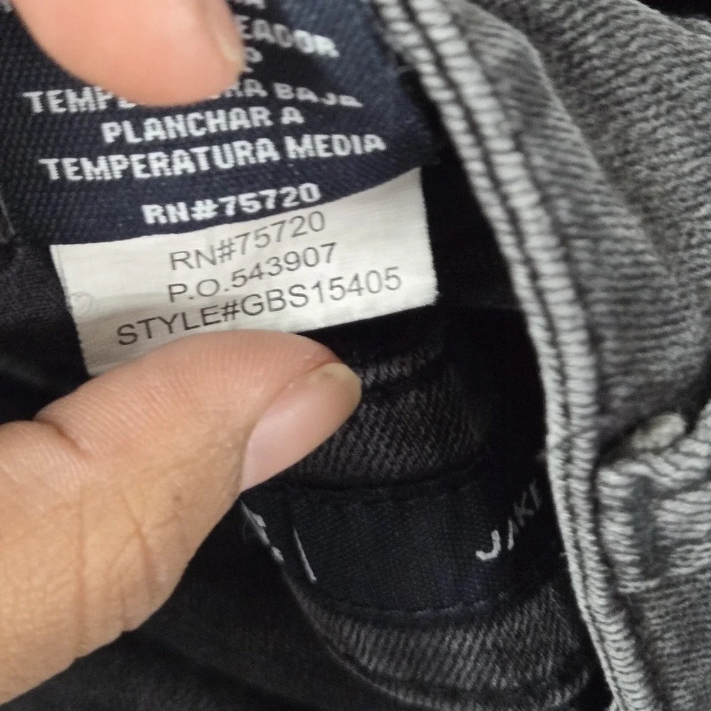 BKE Men Jeans 33X34 Gray Denim Jake Bootcut 30